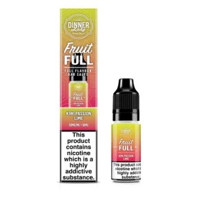 Kiwi Passion Lime 20mg 10ml Bar Salt Dinner Lady