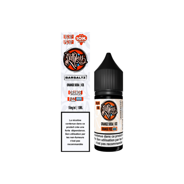 Orange Fizz On Ice 10ml 20mg BarSaltz Ruthless